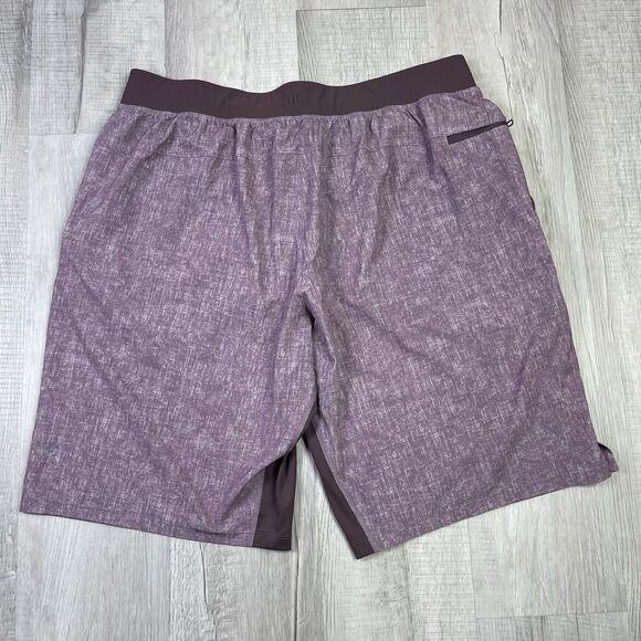 Lululemon T.H.E. Short Men’s 2XL Purple w/ Liner Performance Gym Training 11" Q - Picture 9 of 9